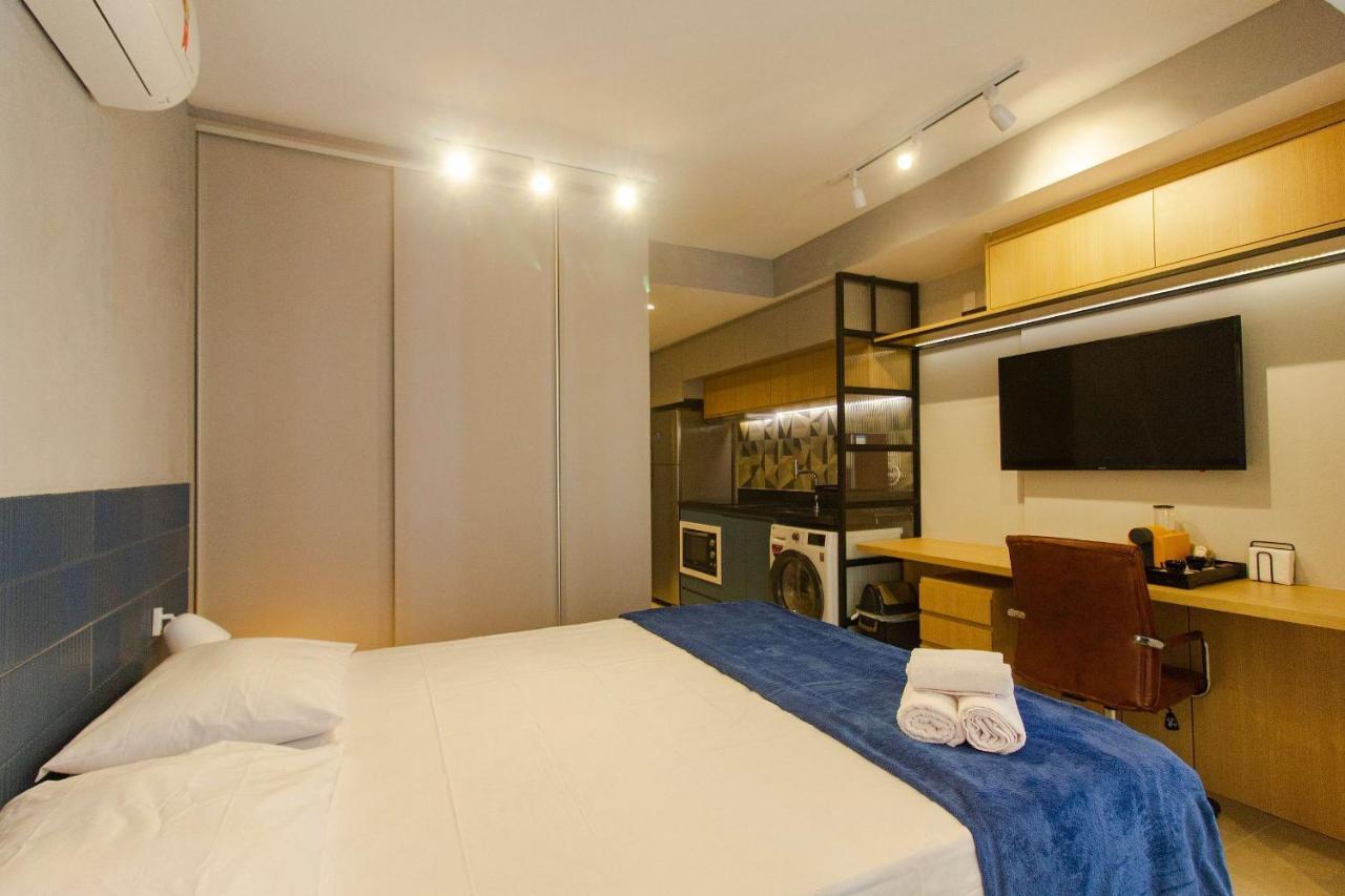 By Dabra - Studios Exclusivos Com Rooftop, Academia E Coworking Perto Da Avenida Paulista 상파울루 외부 사진
