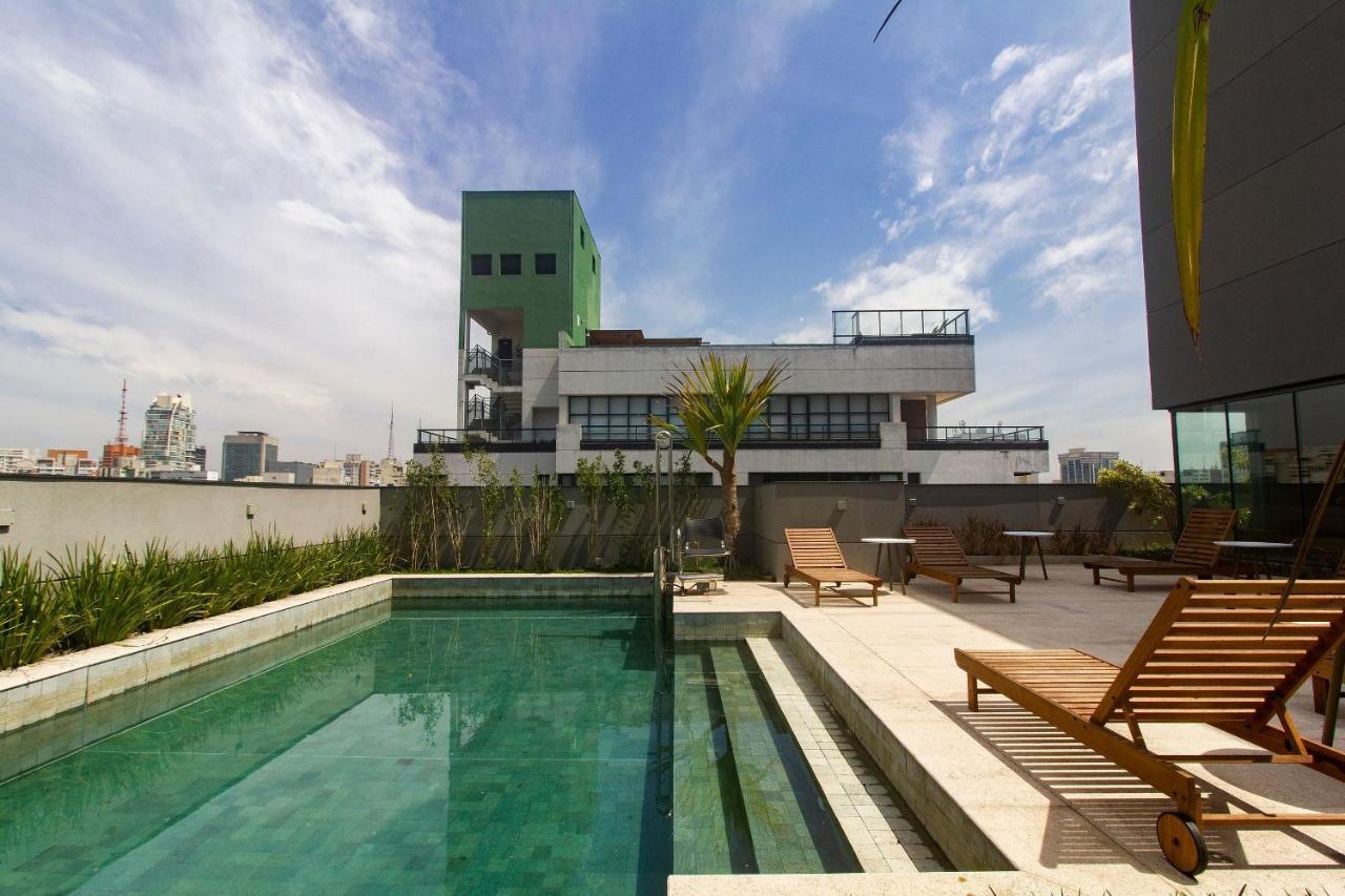 By Dabra - Studios Exclusivos Com Rooftop, Academia E Coworking Perto Da Avenida Paulista 상파울루 외부 사진