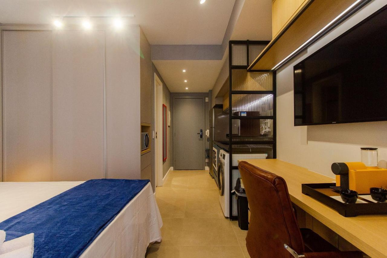 By Dabra - Studios Exclusivos Com Rooftop, Academia E Coworking Perto Da Avenida Paulista 상파울루 외부 사진